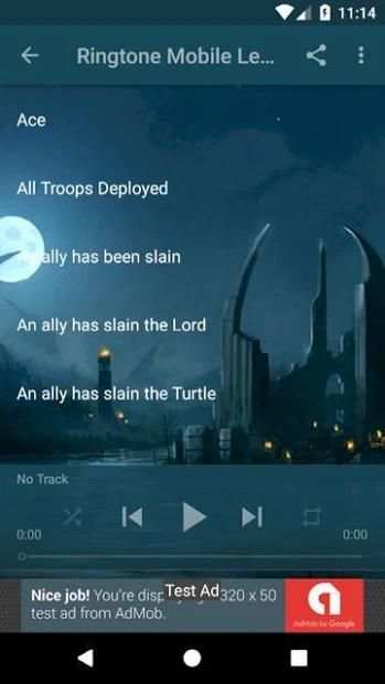 Ringtone Mobile Legends screenshot 2