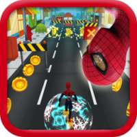 Subway SpiderVerse Rush: avenger spiderman 3D Game