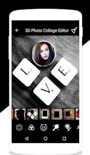 3D Photo Collage Maker 2018 screenshot 7