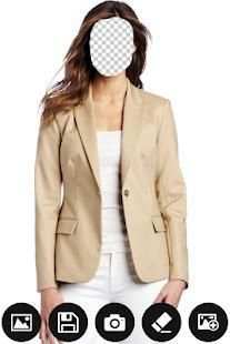 Woman Blazer Designs Photo Montage screenshot 4