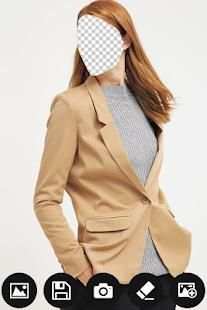 Woman Blazer Designs Photo Montage screenshot 1