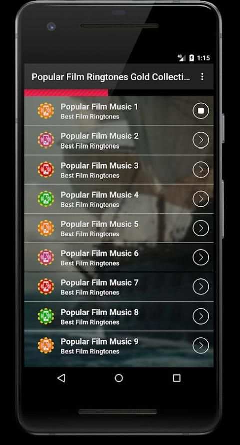 Popular Film Ringtones Best Gold Collection स्क्रीनशॉट 3