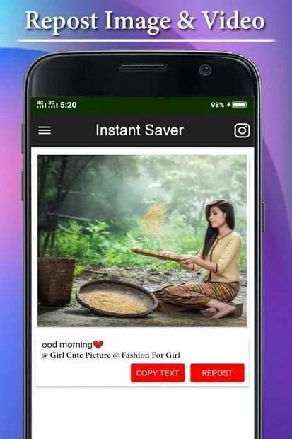 Instant Saver & Reposter screenshot 1