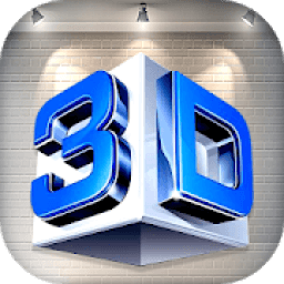 3D Text Maker : 3D Text On Pictures आइकन