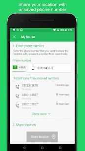 Share location Whats app screenshot 3