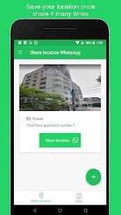Share location Whats app screenshot 4