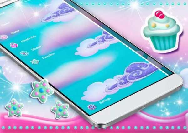 Candy Land SMS Theme screenshot 3
