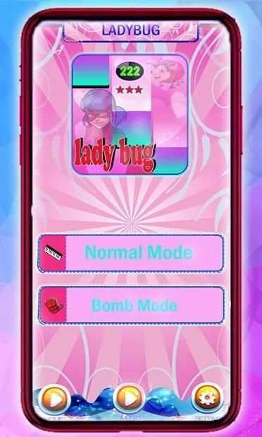 Ladybug PIANO TILE Game screenshot 3
