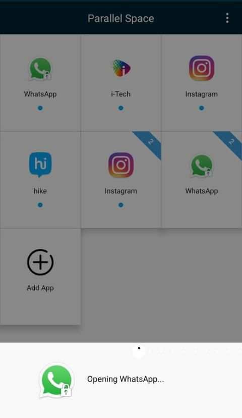 Parallel Space: Dual Space (Multiple Account) screenshot 2