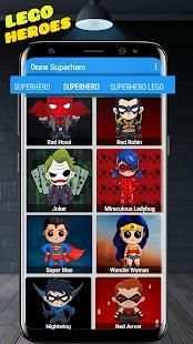 Draw a Lego Hero Characters screenshot 2