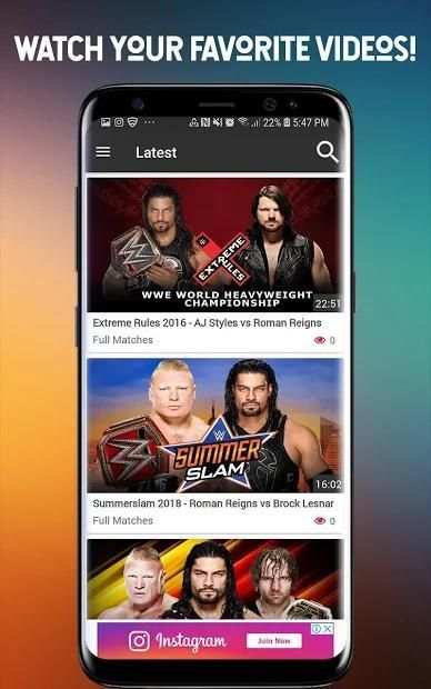 WWE Roman Reigns TV screenshot 3