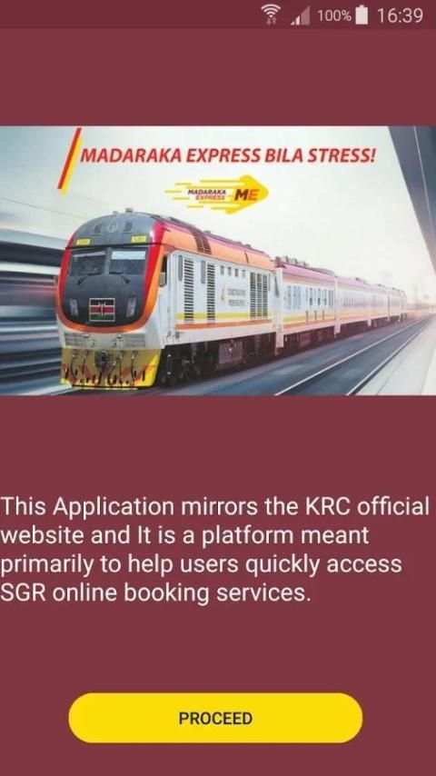 Madaraka Express - Online Booking screenshot 3