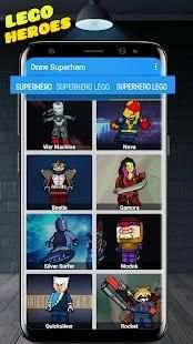 Draw a Lego Hero Characters screenshot 4