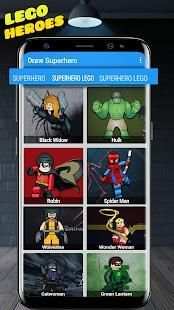 Draw a Lego Hero Characters screenshot 6