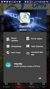 ZionVPN screenshot 1