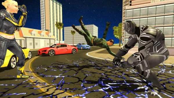 Panther Hero Returns: Crime City Rescue Mission स्क्रीनशॉट 2