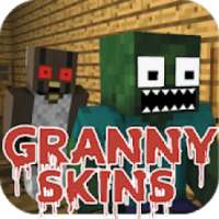 Horror Granny Skins for MCPE