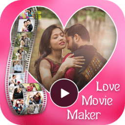ikon Valentine Photo Video Maker : Love Movie Maker