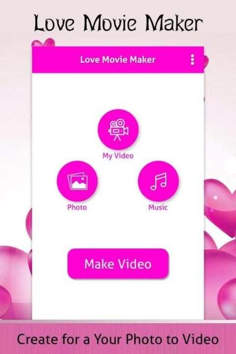 Valentine Photo Video Maker : Love Movie Maker screenshot 5