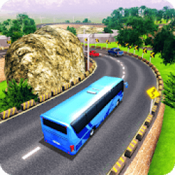 Extreme Hill Climb Coach Bus Racing Adventure आइकन