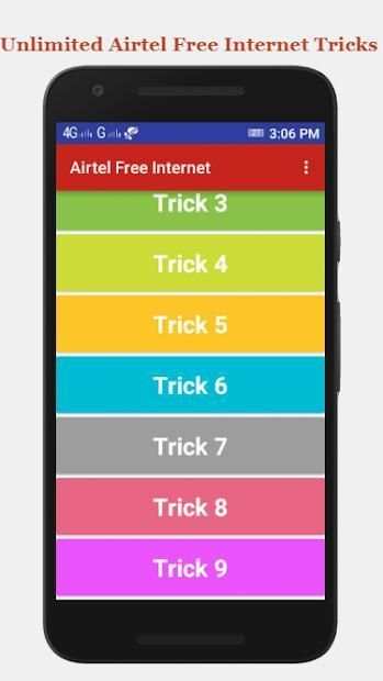 airtel Free Internet Tricks App screenshot 4