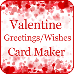Valentine Greetings Card Maker icon
