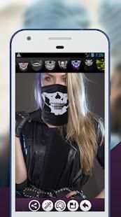 Cagoule Ghost Mask Photo Editor screenshot 3