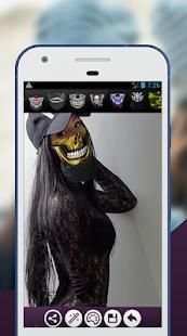 Cagoule Ghost Mask Photo Editor screenshot 1