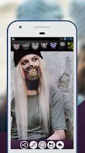 Cagoule Ghost Mask Photo Editor screenshot 2