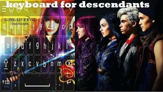 Keyboard for Descendants 2 скриншот 4