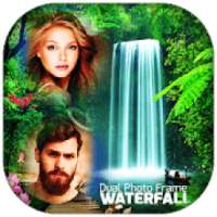 Waterfall Dual Photo Frames