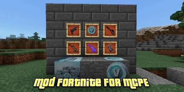 Mod Fortnite For MCPE screenshot 1