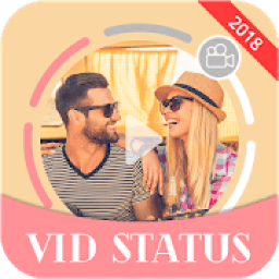 Vid Status 2018 : Video Status Image &amp; Text आइकन