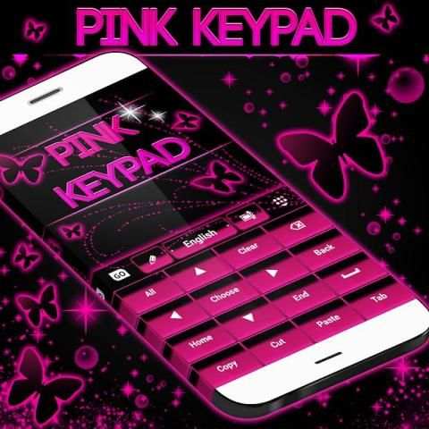 Love Pink Keypad screenshot 2
