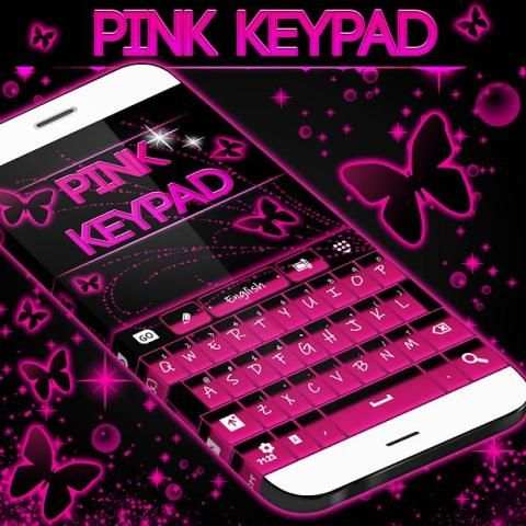 Love Pink Keypad screenshot 1