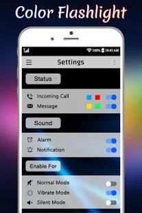 Color Flashlight -Torch LED Flash स्क्रीनशॉट 1