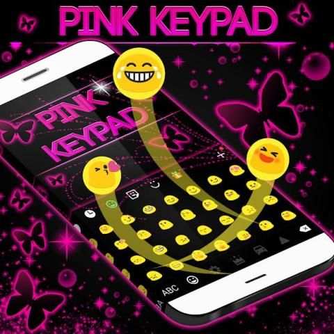 Love Pink Keypad screenshot 4