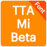 TTA Mi Beta Myanmar Font
