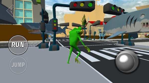 Amazing frog ? in city screenshots screenshot 1