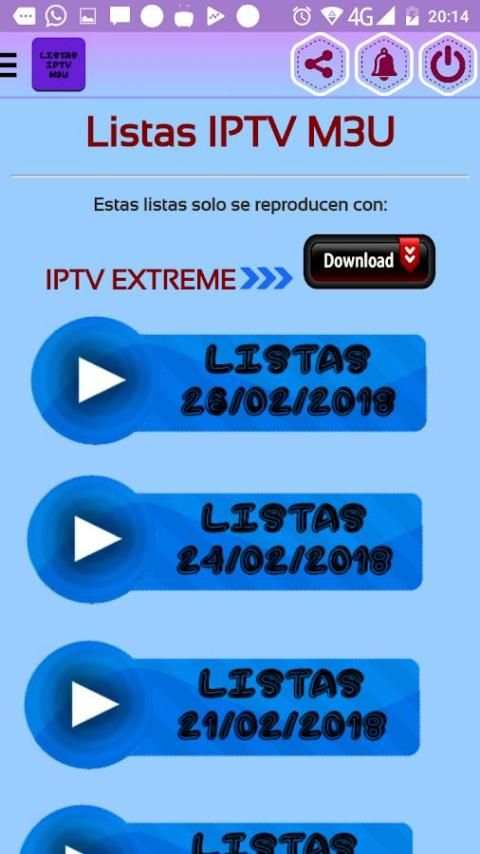 Listas IPTV M3U screenshot 2