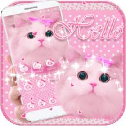 Cute Kitty theme Pink Bow Kitty