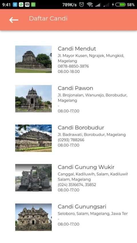 Lokasi Candi Jawa Tengah screenshot 4