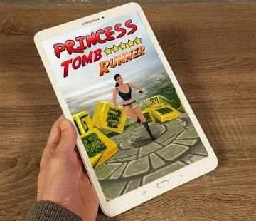 Princess Tomb Runner - Adventure Temple run स्क्रीनशॉट 1
