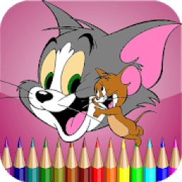 ikon Tom and Jerry coloring