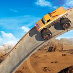 Vertical Ramp - Monster Truck Extreme Stunts