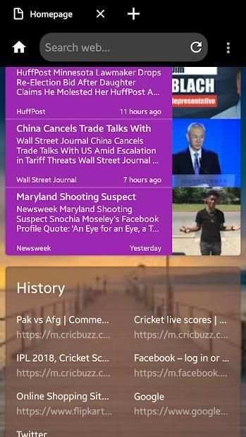 Neo Browser screenshot 2