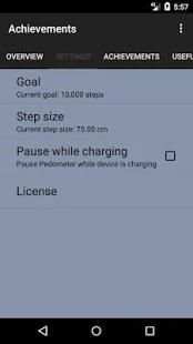 Light Pedometer - Track Your Footsteps and Health screenshot 1