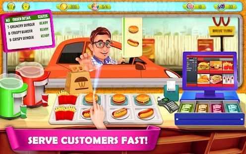 Drive Thru Cashier Girl - Cash Register screenshot 6