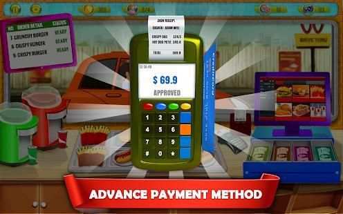 Drive Thru Cashier Girl - Cash Register screenshot 3