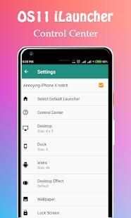 OS 11 Launcher : Iphone Launcher screenshot 3